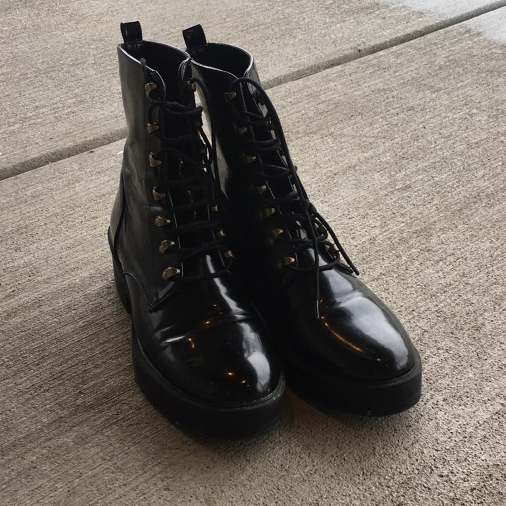 Forever 21 combat boots